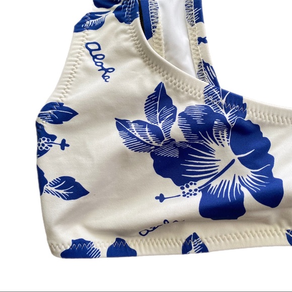 Solid & striped The Elle floral-print bikini top xsmall nwt - Picture 4 of 7